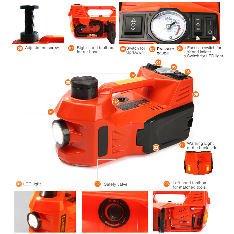 Portable Car Jack Kit